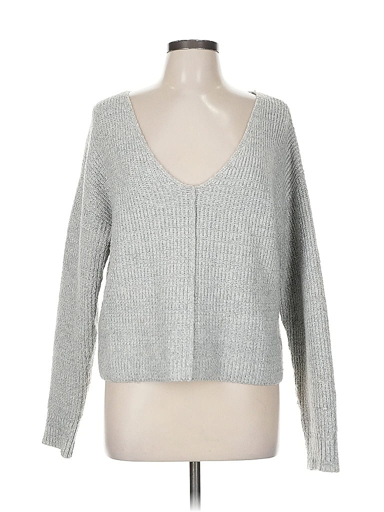 Click to view more detailed imagery on our partner's website Pre-owned Bp. Pullover Sweater In Silver