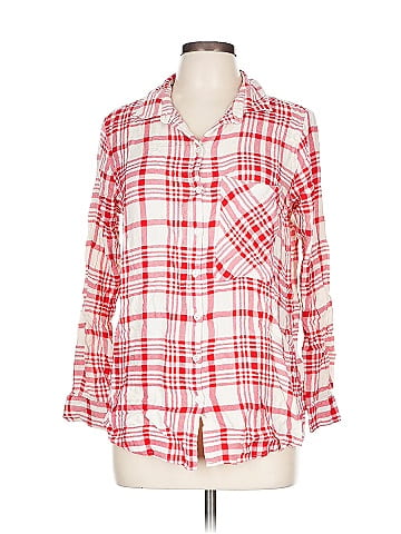 Velvet Heart Long Sleeve Button-Down Shirt (view 1)