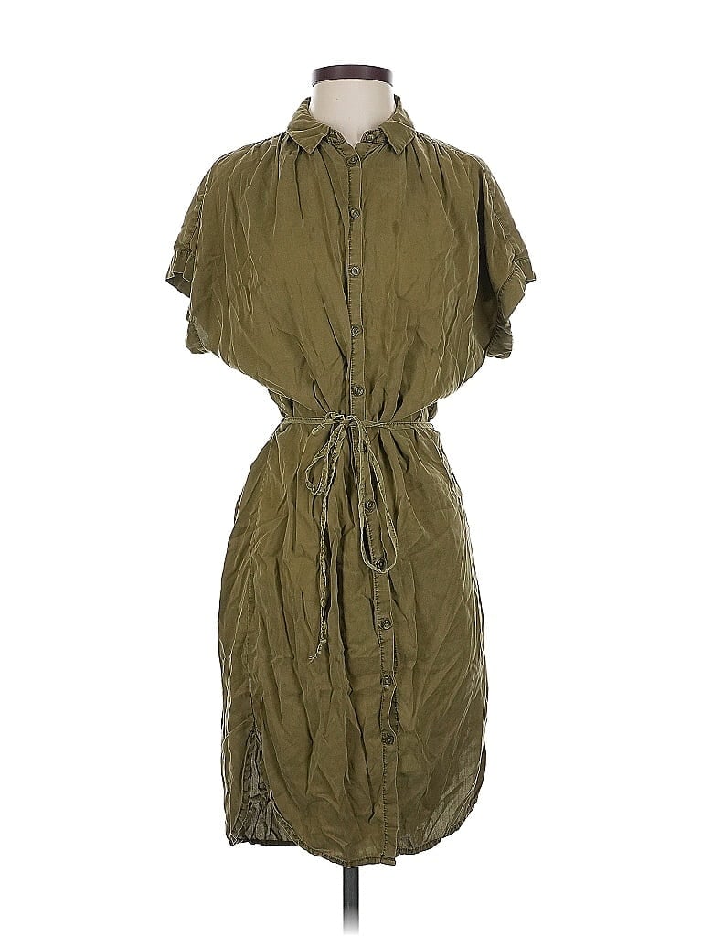 Click to view more detailed imagery on our partner's website Pre-owned H&m L.o.g.g. Casual Dress In Green