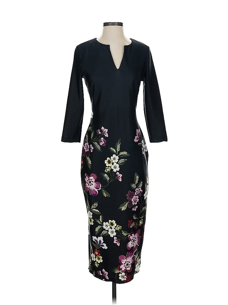 Pre-owned New York And Company Cocktail Dress In Black