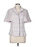 Etcetera White Purple Blazer Size 6 - photo 1