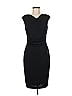David Meister 100% Polyester Solid Black Cocktail Dress Size 6 - photo 1