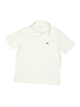 Vineyard Vines 100% Cotton Gray Short Sleeve T-Shirt Size 7