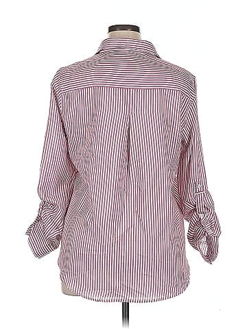 Velvet Heart 3/4 Sleeve Button-Down Shirt (view 2)