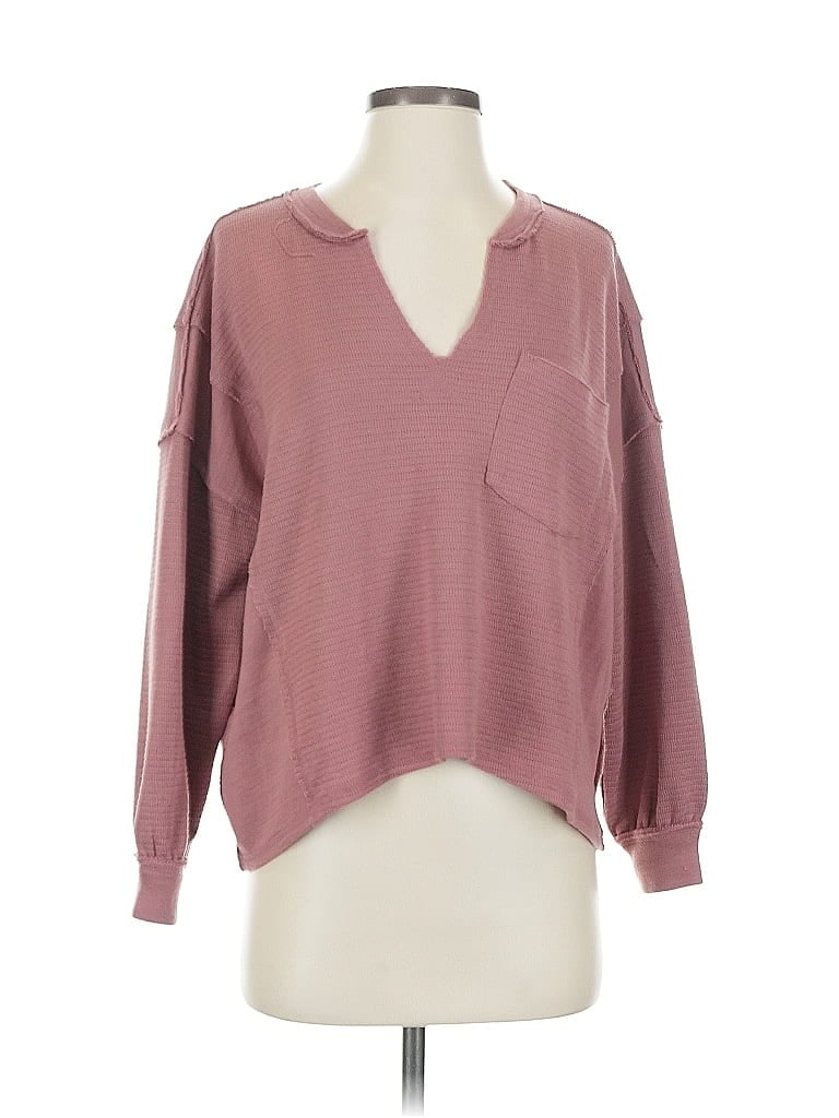 Pre-owned Fab'rik Pullover Sweater In Pink