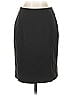 Halogen Solid Black Casual Skirt Size 2 (petite) - photo 1