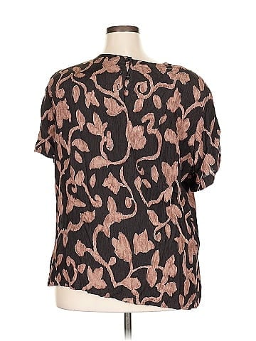 Jones New York Short Sleeve Blouse (view 2)