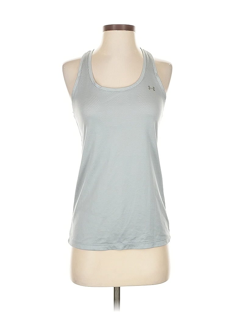 Pre-owned Under Armour Active Tank Top In Silver