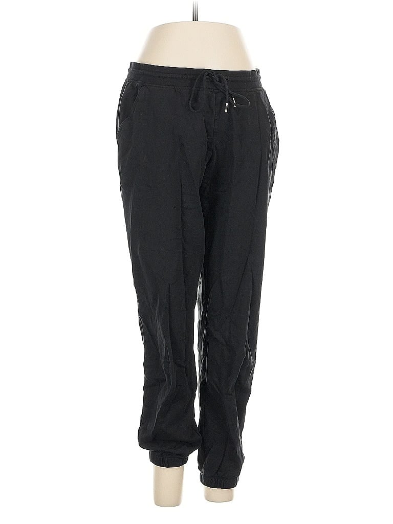 Pre-owned Eddie Bauer Track Pants In Black