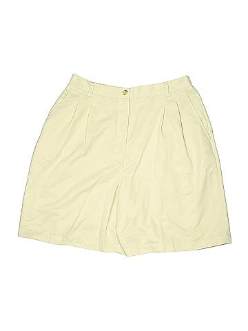 Karen Scott Khaki Shorts (view 1)
