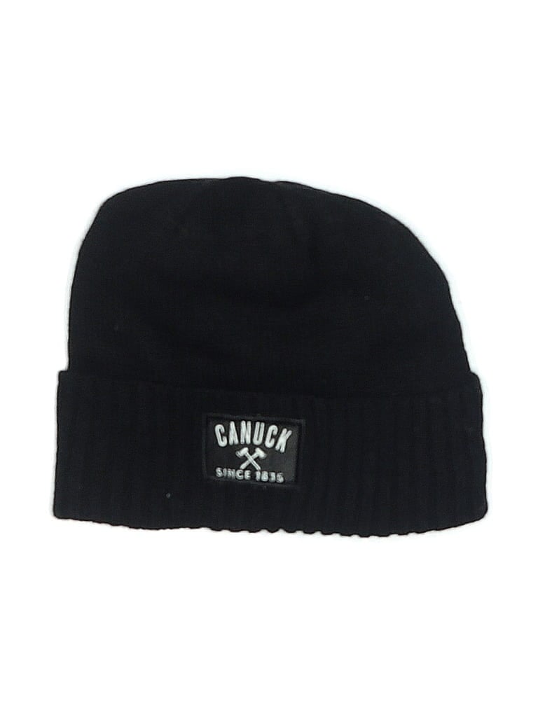 Pre-owned Indigo Beanie Hat In Black