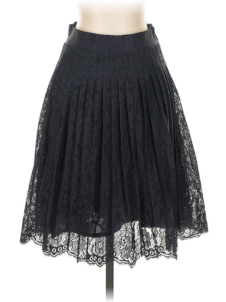 Pre-owned Ann Taylor Formal Skirt In Black