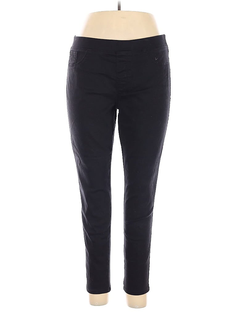 Pre-owned Hannah Active Pants In Black
