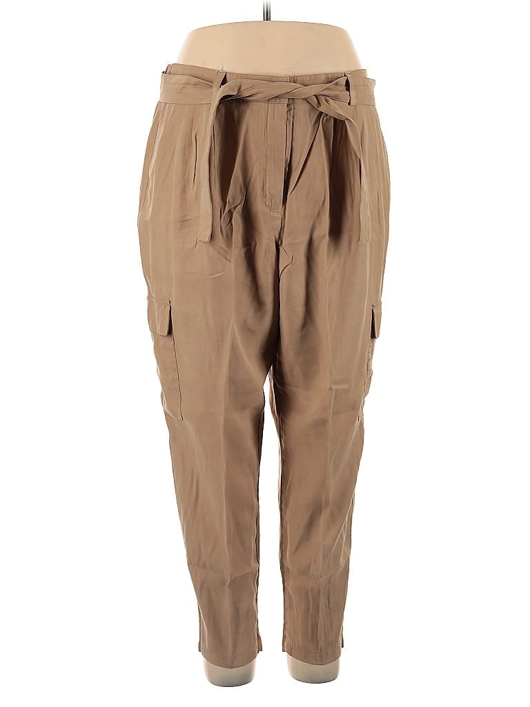 Pre-owned Nine West Cargo Pants In Brown