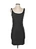 Aqua Solid Gray Cocktail Dress Size S - photo 1