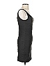 Aqua Solid Gray Cocktail Dress Size S - photo 4