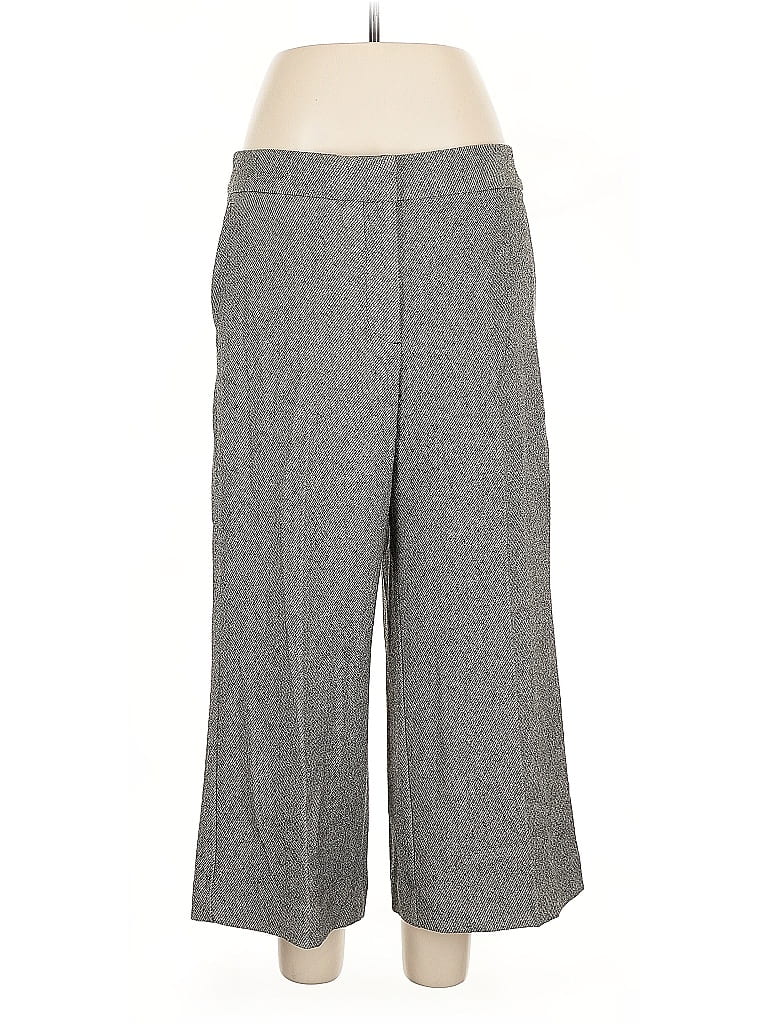 Pre-owned Ann Taylor Factory Dress Pants In Gray