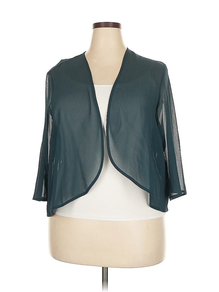 Pre-owned Assorted Brands Kimono In Blue