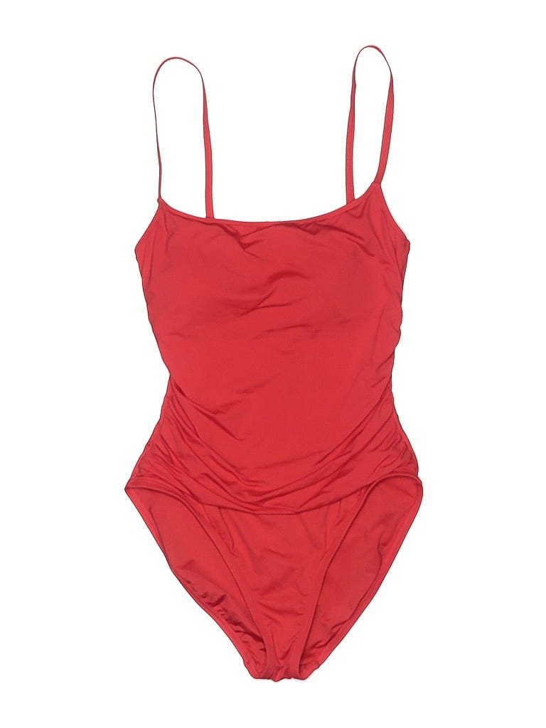 Pre-owned La Blanca One Piece Swimsuit In Red