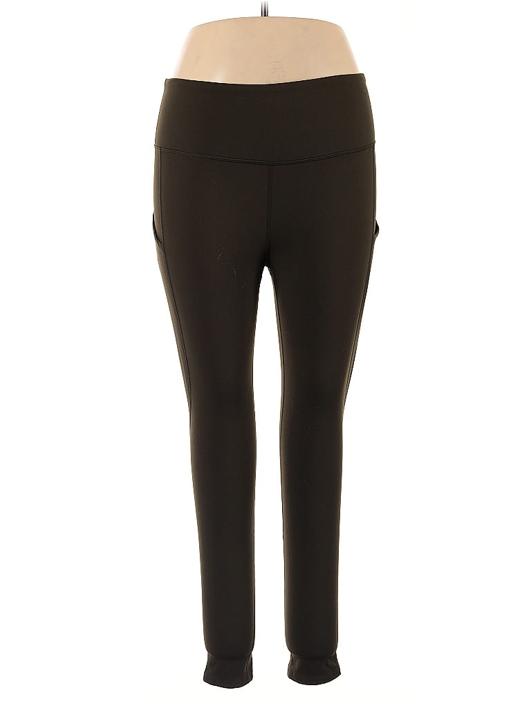 Pre-owned Assorted Brands Active Pants In Green