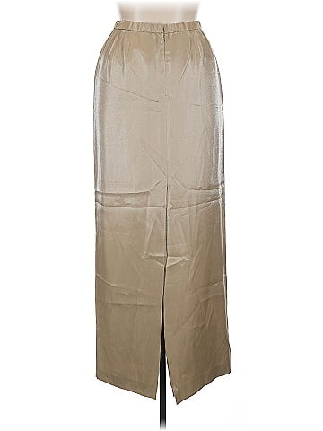 Alex Evenings Faux Leather Skirt (view 2)