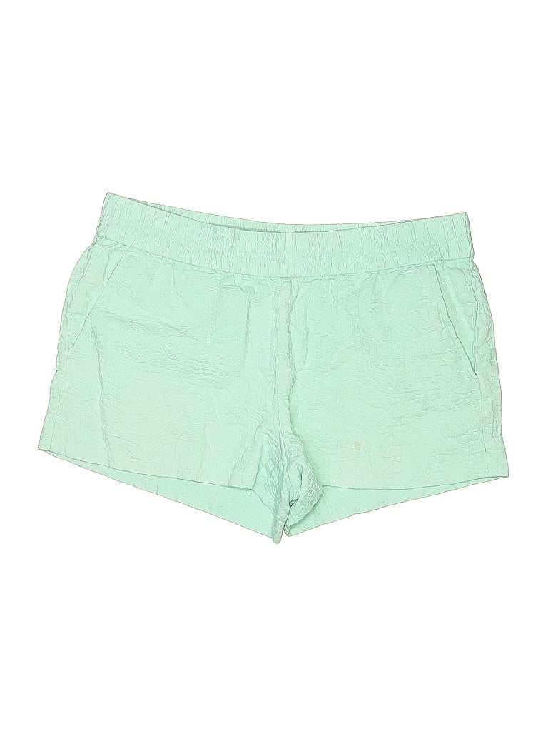 Pre-owned J.crew Factory Store Shorts In Green