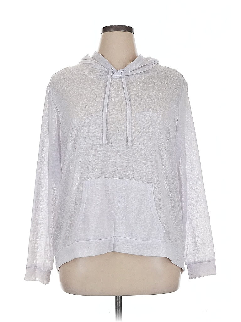 Pre-owned Weatherproof Sweatshirt In Silver