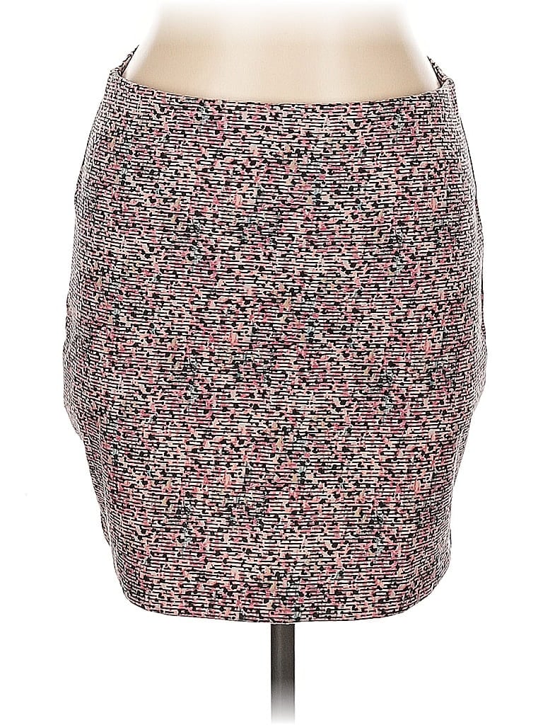 Pre-owned Bcbgeneration Casual Skirt In Burgundy