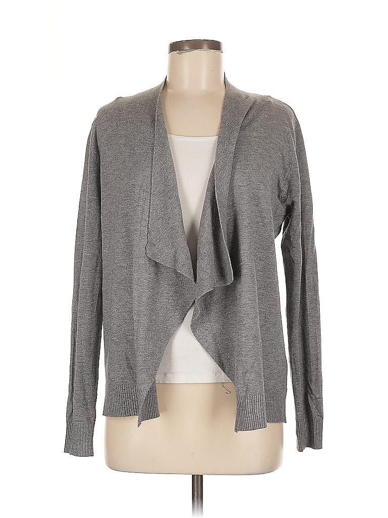 Pre-owned Essentials Cardigan Sweater In Gray
