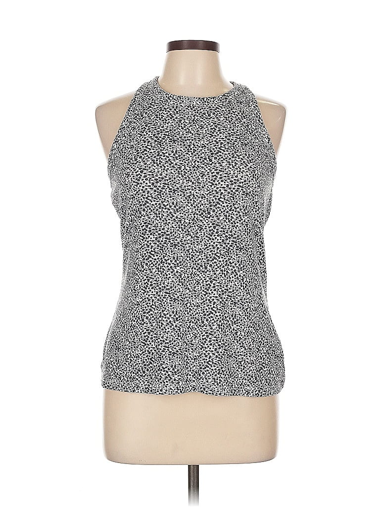ACTIVE BY OLD NAVY Pre-owned Tank Top Gray Halter Neckline Tops