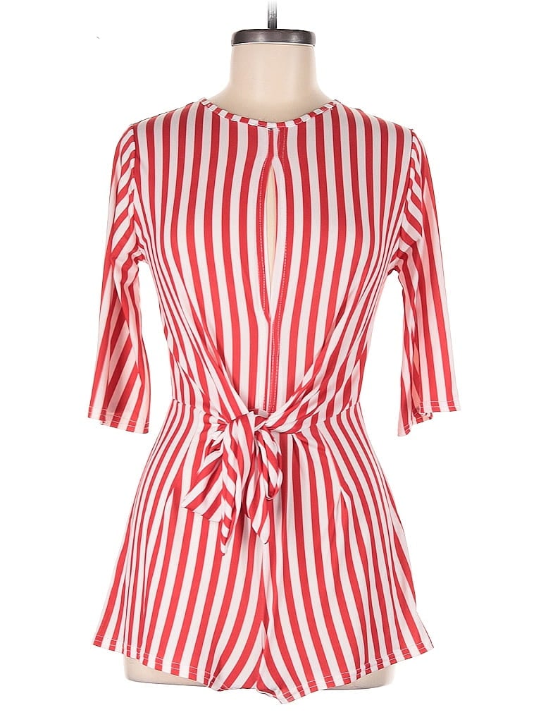 BOOHOO Pre-owned Romper In Red