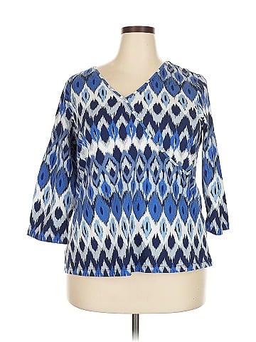 Ruby Rd. 3/4 Sleeve Blouse (view 1)