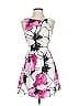 Aqua Floral Pink Cocktail Dress Size XS - photo 1