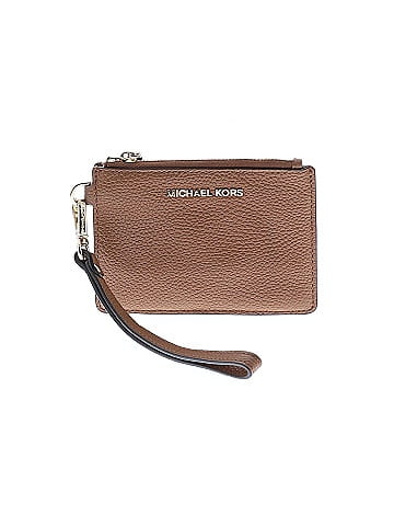 MICHAEL Michael Kors Leather Wristlet (view 1)