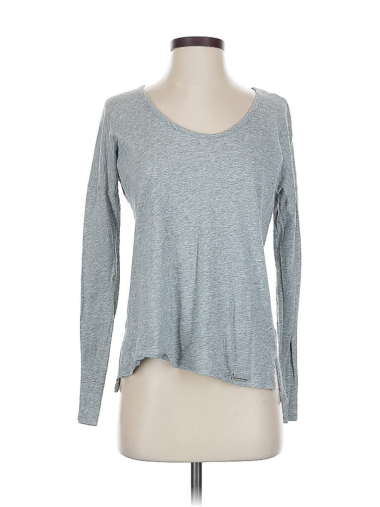 Pre-owned Michael Michael Kors Long Sleeve T-shirt In Gray