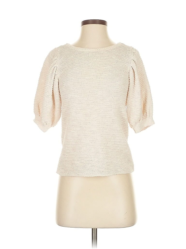 Pre-owned Mng Pullover Sweater In Brown