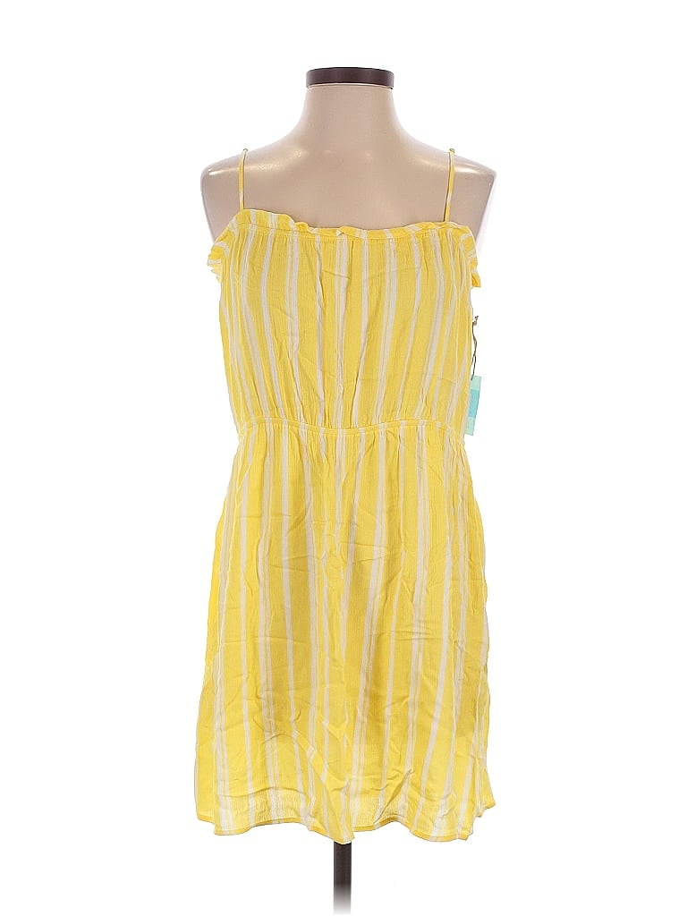 Forever 21 Casual Dress In Yellow
