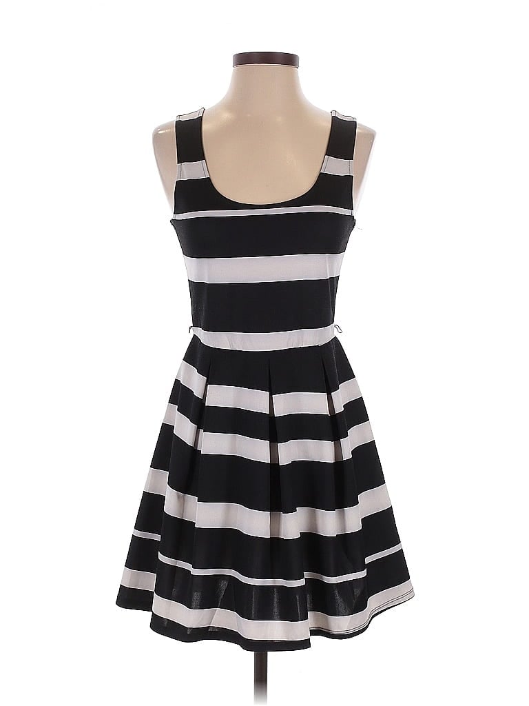 Pre-owned Assorted Brands Casual Dress In Black