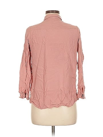 Ambiance 3/4 Sleeve Button-Down Shirt (view 2)