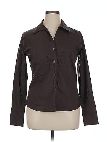 Calvin Klein Long Sleeve Button-Down Shirt (view 1)