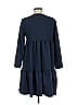 So Allure Solid Blue Casual Dress Size EU 40 / US 10 - photo 2