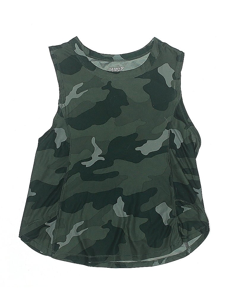 Pre-owned Active By Old Navy Kids' Sleeveless T-shirt In Green