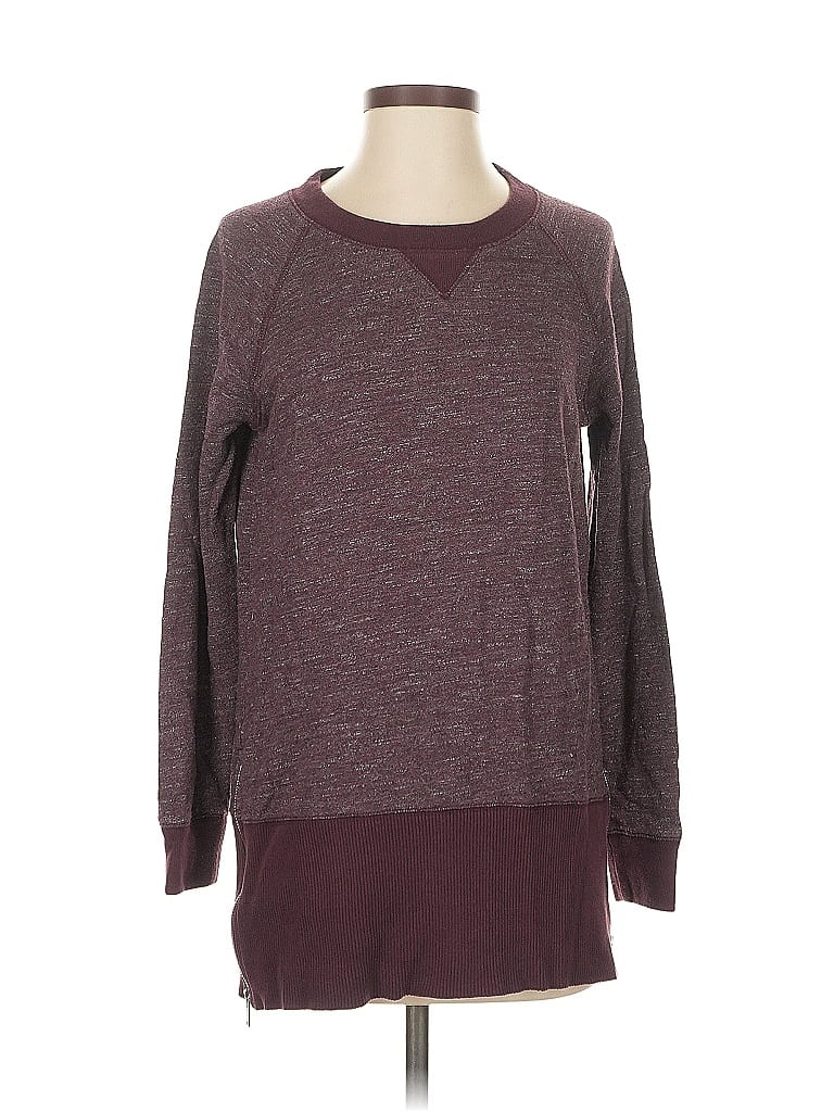Pre-owned Gap Pullover Sweater In Burgundy