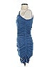 Unbranded Solid Blue Cocktail Dress Size S - photo 5
