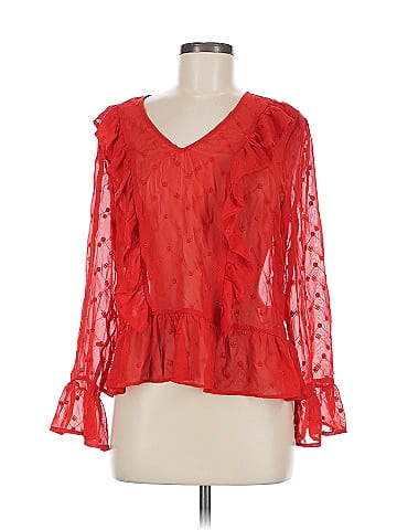 Soho JEANS NEW YORK & COMPANY Long Sleeve Blouse (view 1)