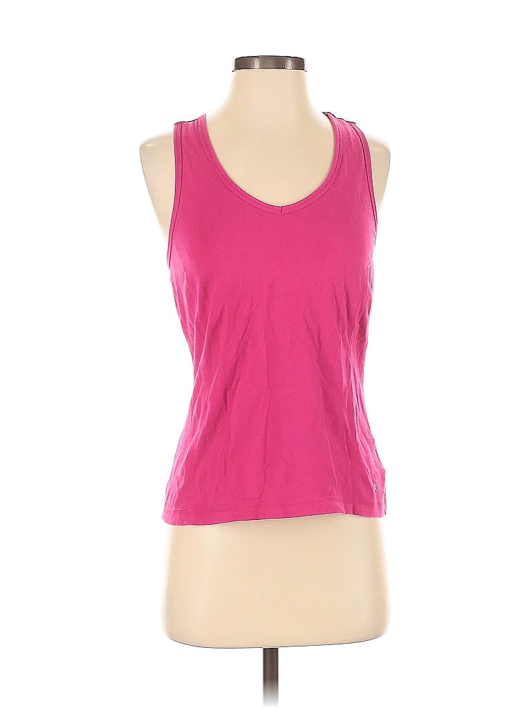 Pre-owned Danskin Now Active Tank Top In Pink