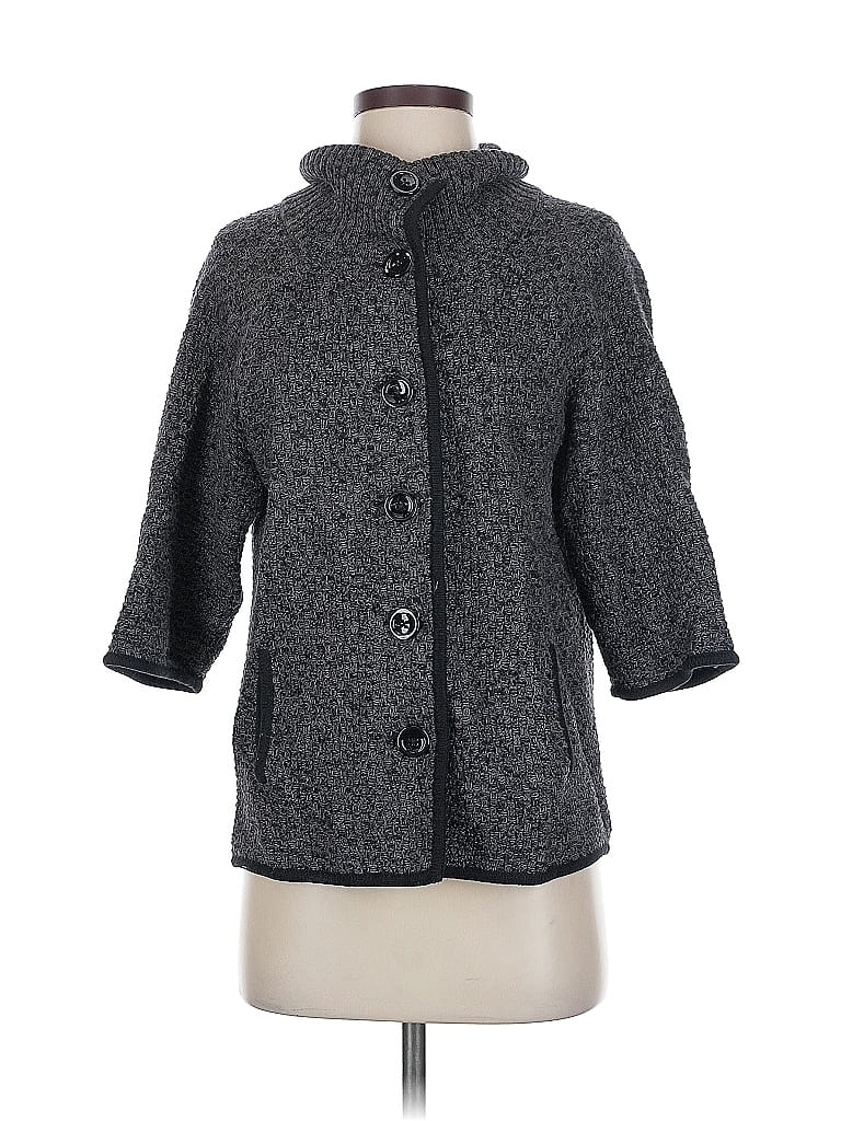 Pre-owned Talbots Outlet Coat In Gray