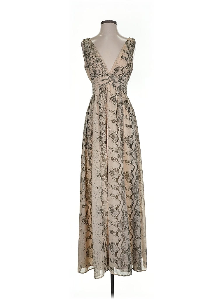 Pre-owned H&m Cocktail Dress In Brown