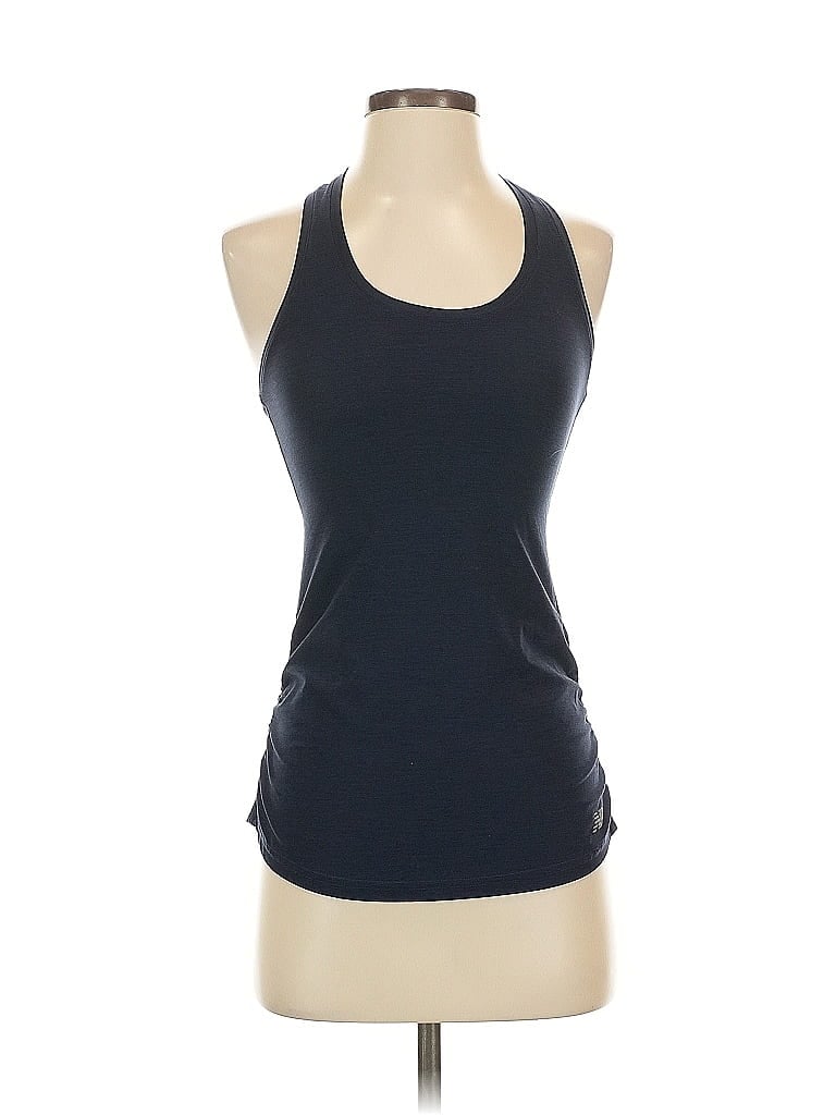 Pre-owned New Balance Active Tank Top In Blue