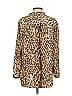 J.Crew 100% Polyester Animal Print Brown Long Sleeve Blouse Size S - photo 2